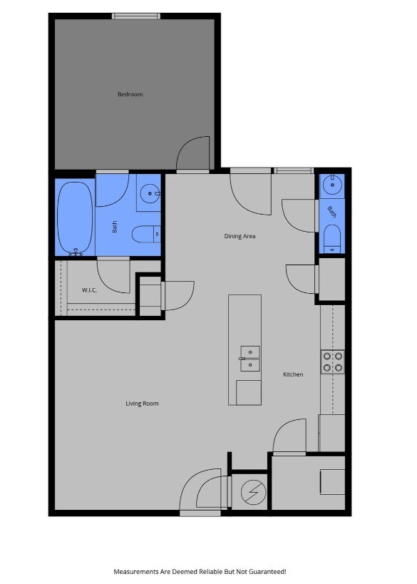 1-Bedroom Floorplan A